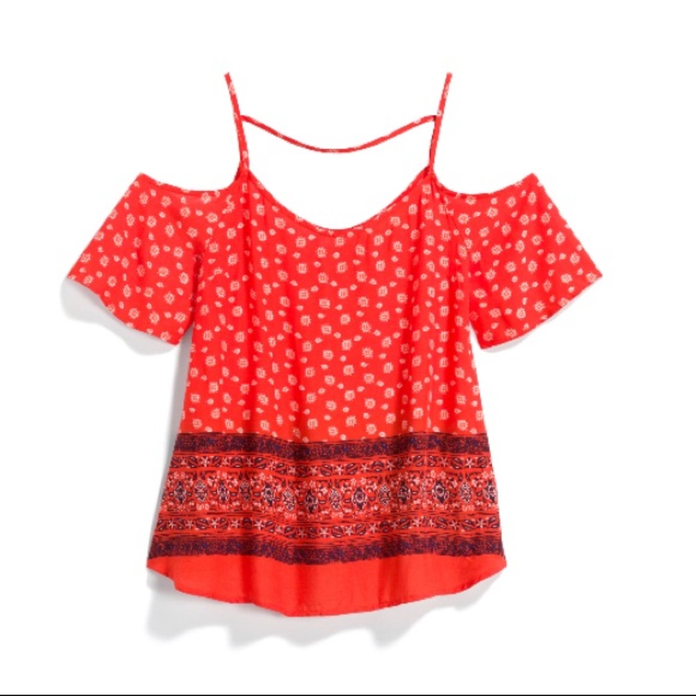 Pixley Rida Cold Shoulder Top